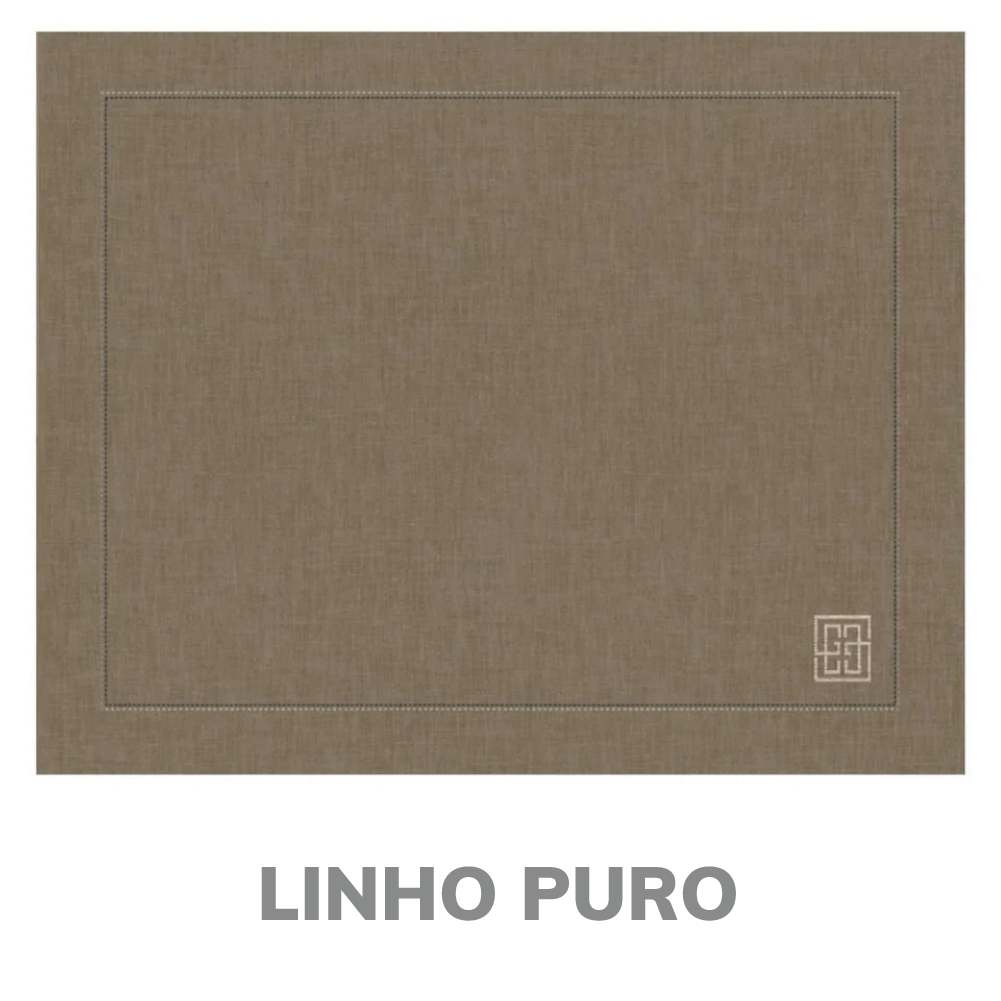 JOGO AMERICANO LINHO PURO