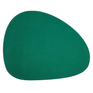 JOGO AMERICANO DUPLA FACE IMPERMEÁVEL ORGANICO BEGE E VERDE 39CM