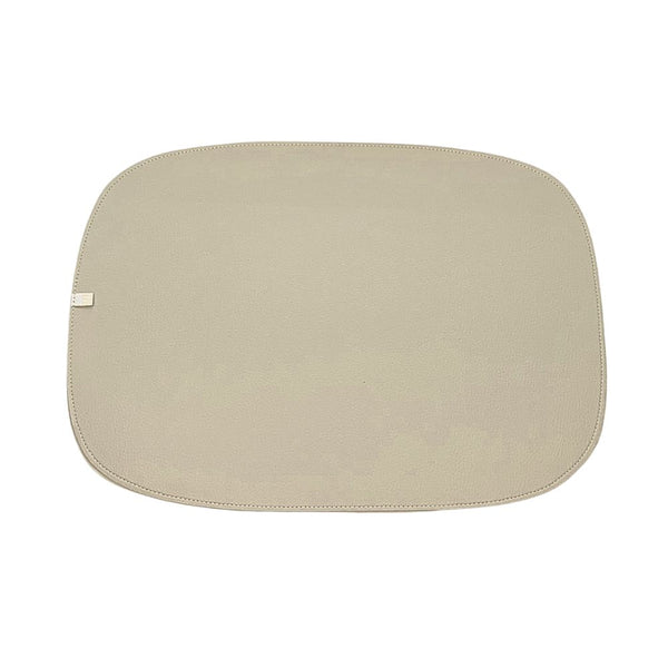 Jogo americano impermeável retangular face bege 46cm Lolahome