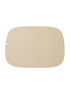 JOGO AMERICANO DUPLA FACE IMPERMEÁVEL ORGÂNICO VERDE E BEGÊ 46X35CM