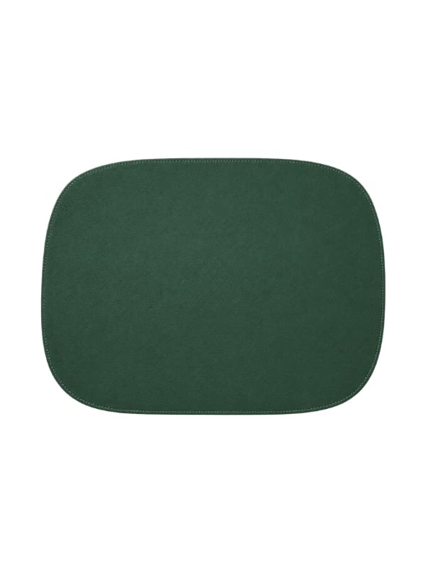 JOGO AMERICANO DUPLA FACE IMPERMEÁVEL ORGÂNICO VERDE E BEGÊ 46X35CM