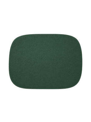 JOGO AMERICANO DUPLA FACE IMPERMEÁVEL ORGÂNICO VERDE E BEGÊ 46X35CM