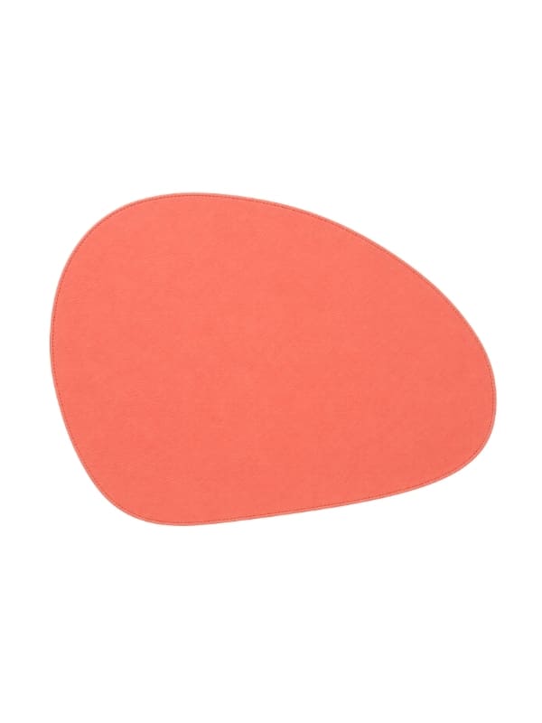JOGO AMERICANO DUPLA FACE IMPERMEÁVEL ORGÂNICO LARANJA E AZUL 39X33CM