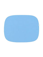 JOGO AMERICANO DUPLA FACE IMPERMEÁVEL RETANGULAR LARANJA E AZUL 46X35CM