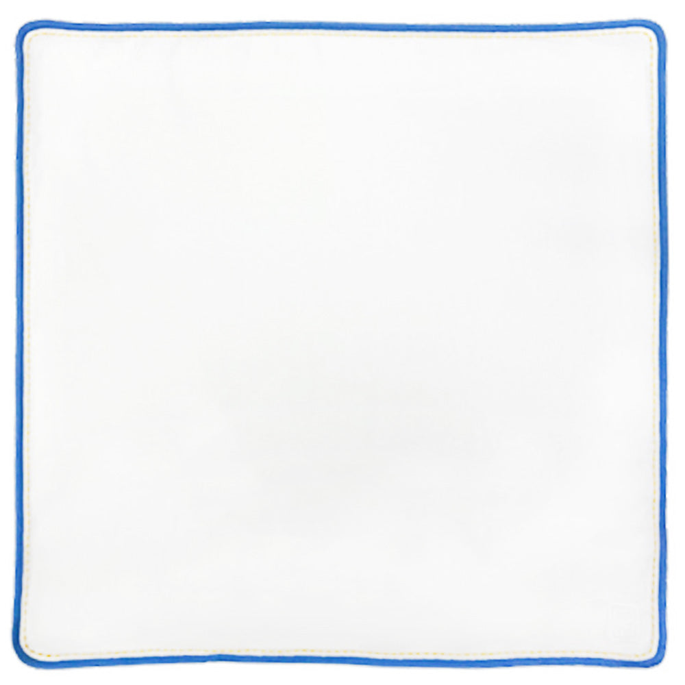 GUARDANAPO DE LINHO FLOWERSCAPE AZUL E AMARELO