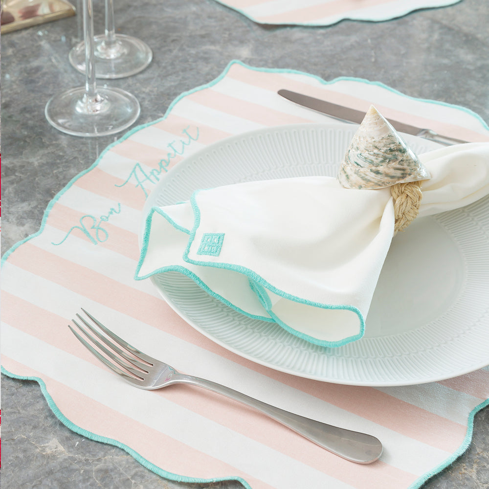 GUARDANAPO DE ALGODÃO COLORÉ  VERDE