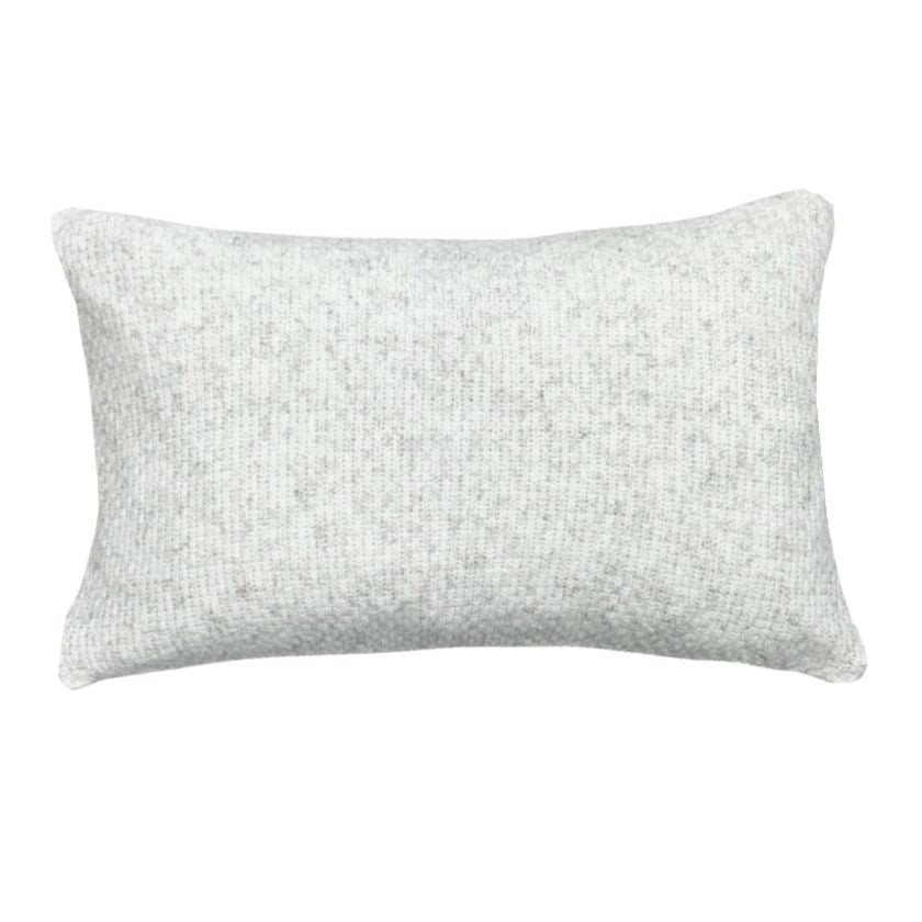CAPA DE ALMOFADA CASHMERE TOUCH PONTO ARROZ- OFF WHITE- 60X40 CM