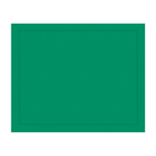 Jogo americano retangular linho visco verde 46x35cm - Lolahome
