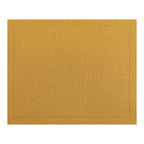 Jogo americano de linho visco amarelo com acabamento Ponto Ajour 46x35cm – Lolahome