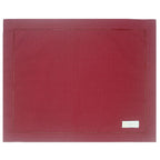 Jogo americano algodão flamê vermelho com ponto ajour 46x37 cm - Lolahome