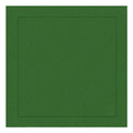 GUARDANAPO LINHO PURO BARRA LARGA PREMIUM VERDE OLIVA 55X55 CM