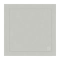 GUARDANAPO DE LINHO VISCO BARRA LARGA PREMIUM CINZA 55X55CM