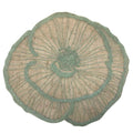 Jogo americano de sisal com estampa Papoula Verde, 43x39cm – Lolahome