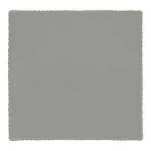 GUARDANAPO DE TRICOLINE BOLINHAS CINZA 50CM