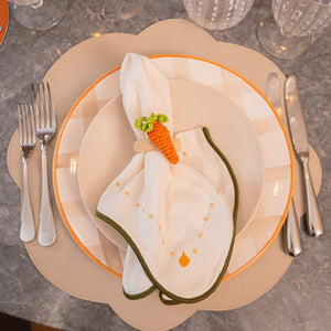 GUARDANAPO DE VISCO LINHO AL FRESCO 45CM