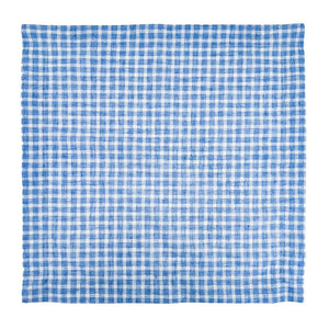 Guardanapo Vichy Azul 50x50 cm - Lolahome