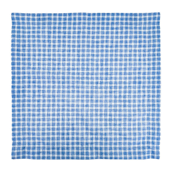 Guardanapo Vichy Azul 50x50 cm - Lolahome