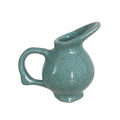 PORTA GUARDANAPO DE CERÂMICA JARRINHA VERDE CELADON