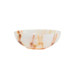 Bowl de ônix marfim 15cm — vista frontal