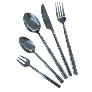 SET 5 TALHERES PRATEADO