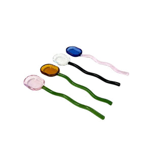 SET DE MEXEDORES DE DRINK ZIGZAG 4PÇS