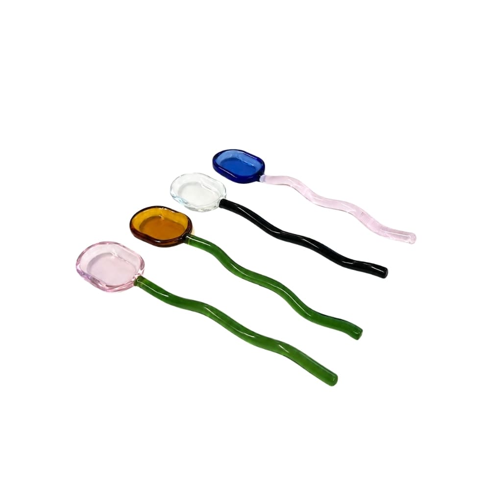 SET DE MEXEDORES DE DRINK ZIGZAG 4PÇS