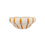 CENTRO DE MESA EM CERÂMICA LISTRADO COSTA TERRACOTA 33CM