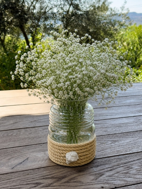 VASO DE VIDRO LANTERNA 15CM
