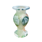 Vaso decorativo ônix verde 20cm - Lolahome