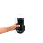 Vaso Jarra Ônix Preto 15cm – foto ambientada – Lolahome