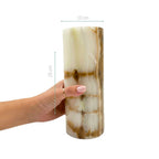 VASO ONIX CILINDRICO 25CM