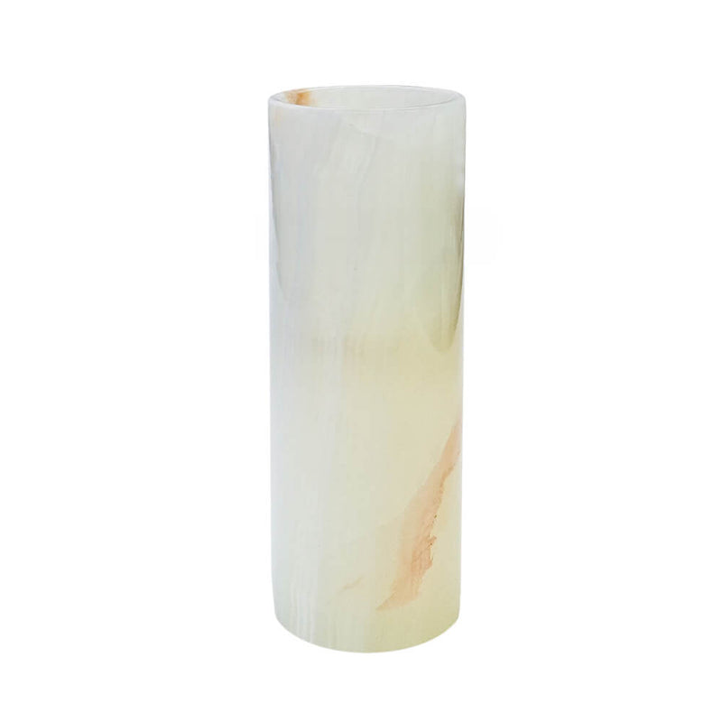 Vaso Onix Cilíndrico 30cm – vista frontal | Lolahome