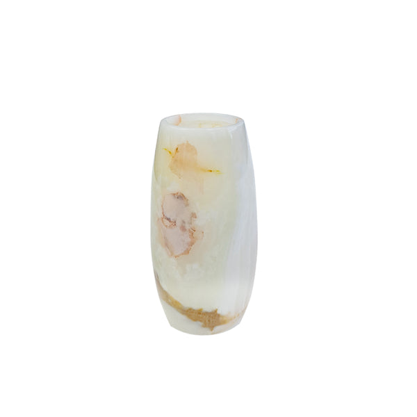Vaso Onix Cilíndrico Abaulado 20cm – vista frontal | Lolahome