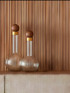 GARRAFA DE VIDRO STUDIO GOLD M