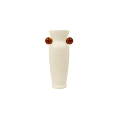 VASO CERÂMICA ARTESANAL NATURAL AGATA 24CM