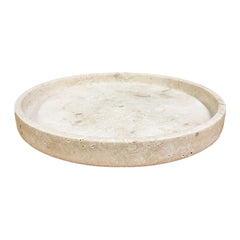 BANDEJA MÁRMORE TRAVERTINO 30CM