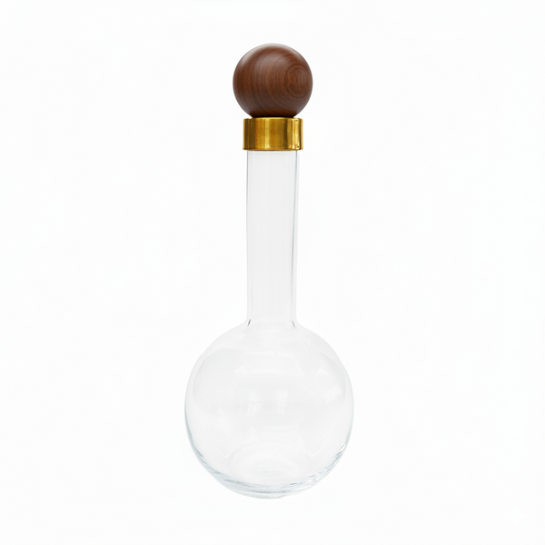 GARRAFA DE VIDRO STUDIO GOLD G