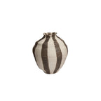 Vaso de cerâmica Costa marrom terra 21cm - Lolahome