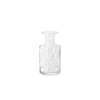 VASO DE VIDRO DEMI BRANCO 17CM