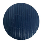 Sousplat de bambu natural azul 35cm - Lolahome