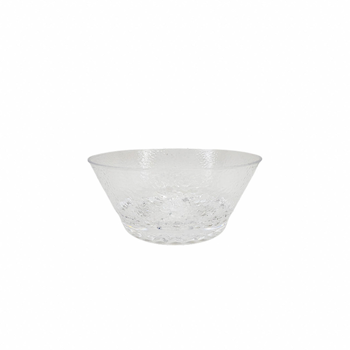 SALADEIRA DE ACRÍLICO PRISMA TRANSPARENTE 25CM