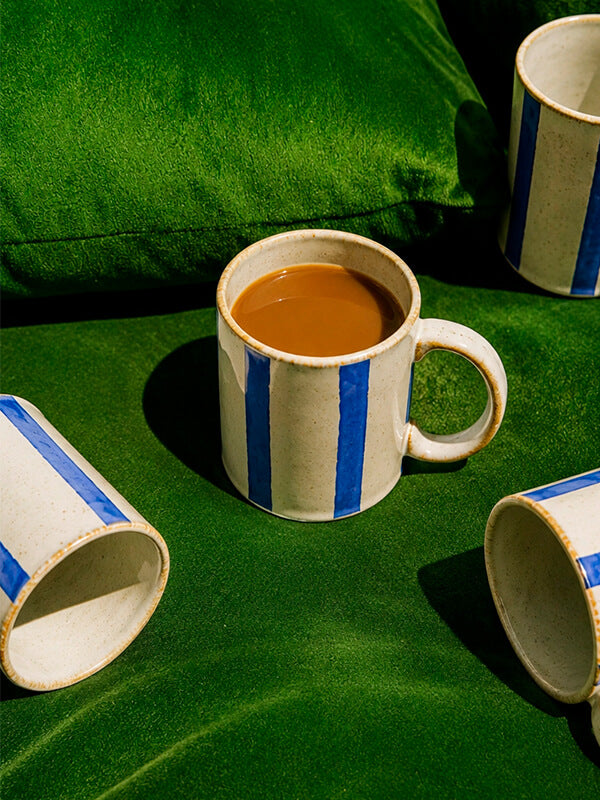 CANECA PORCELANA STRIPES 400ML