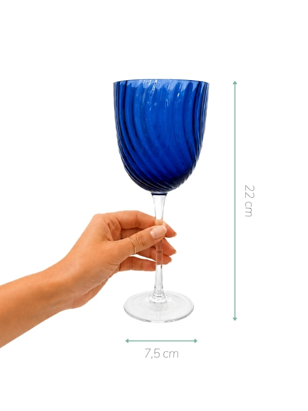 TAÇA DE VIDRO OCEAN 350ML