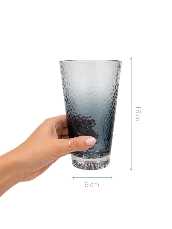 COPO ALTO DE ACRÍLICO PRISMA AZUL 500ML