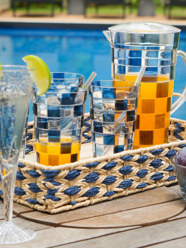 Canudos de vidro reutilizáveis Lolahome com frutinhas – lifestyle