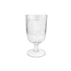 Copo Bubble em vidro transparente 550ml - vista lateral