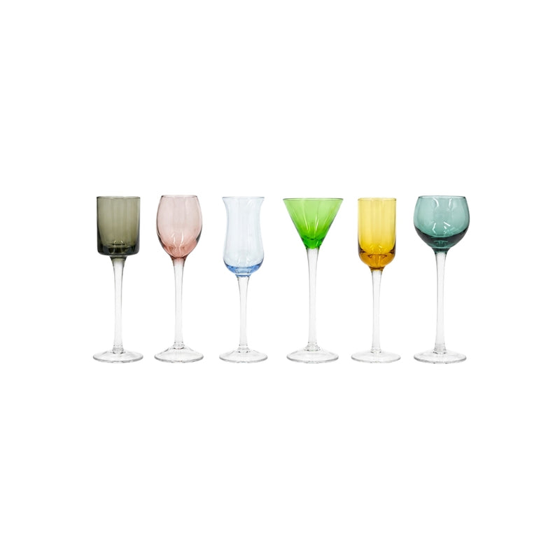 SET TAÇAS LICOR ONE OF A KIND 6PÇS 50ML