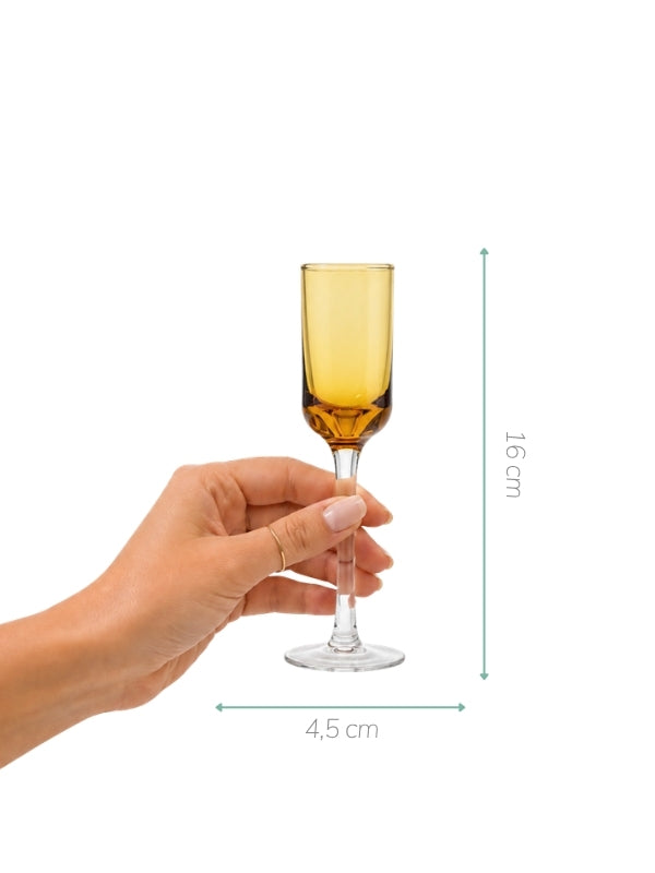 SET TAÇAS LICOR ONE OF A KIND 6PÇS 50ML