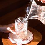 COPO DE MURANO FLOW  BEGE 500ML