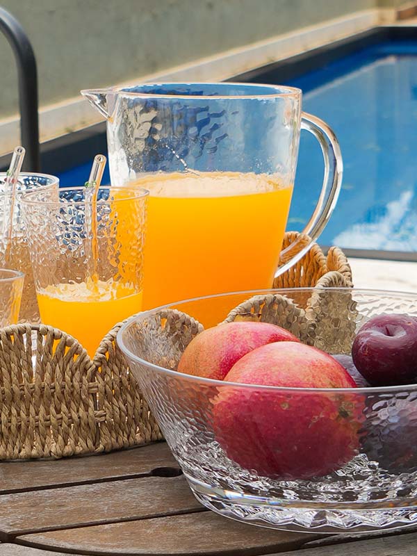 JARRA DE ACRÍLICO PRISMA TRANSPARENTE 2,2 LTS